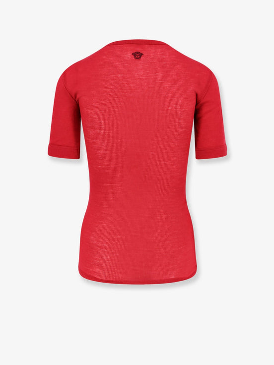 Ribbed cotton t-shirt