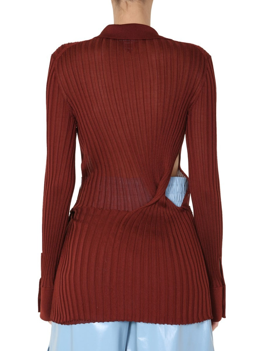RIBBED SWEATER