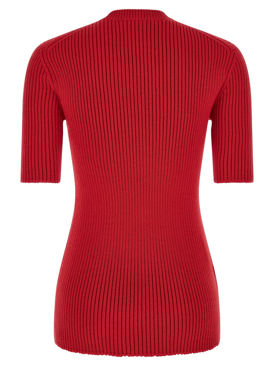 Ribbed sweater