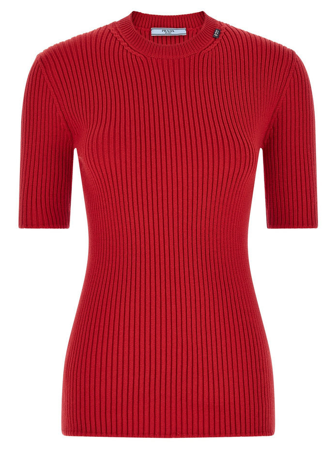 Ribbed sweater