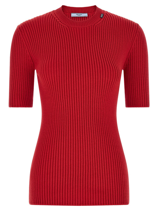 Ribbed sweater