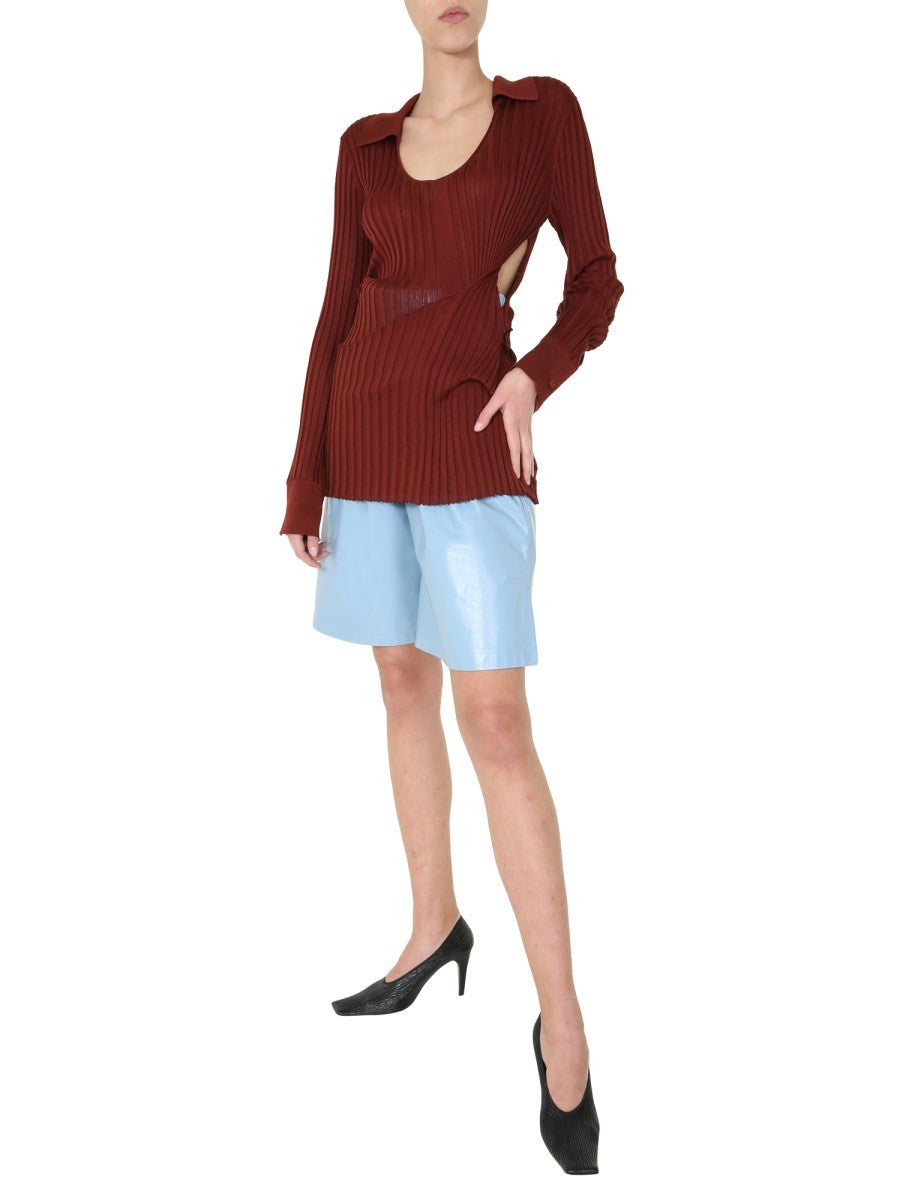 RIBBED SWEATER