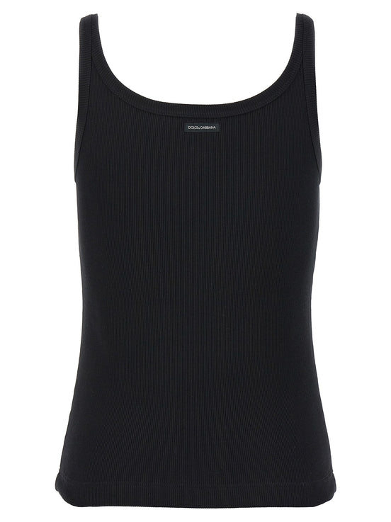 Dolce & Gabbana Ribbed tank top