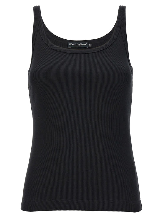Ribbed tank top