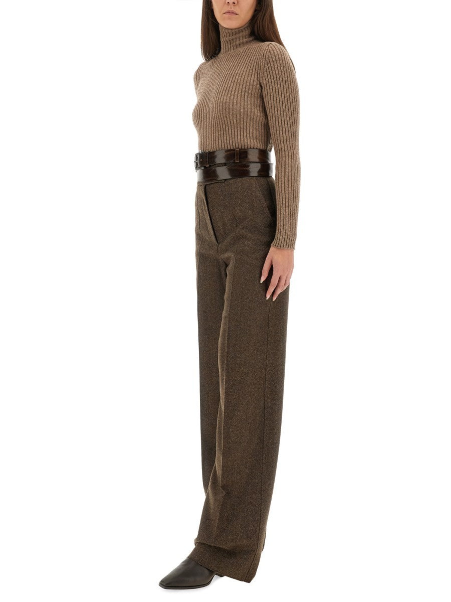 RIBBED TURTLENECK SWEATER