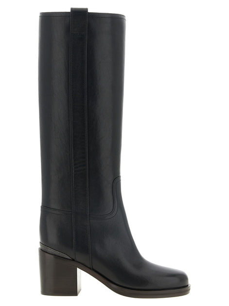 Riding leather boots with 'Precious Detail'