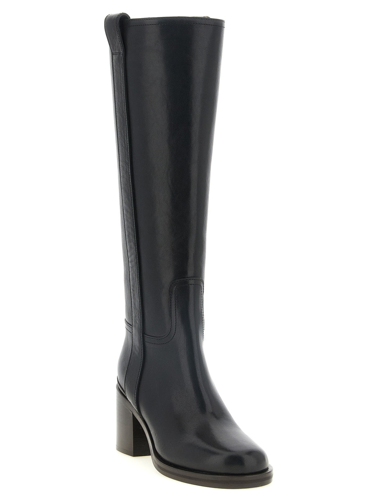 Brunello Cucinelli Riding leather boots with 'Precious Detail'
