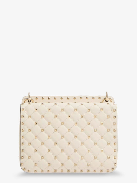 Rockstud Spike leather crossbody bag with iconic all-over studs