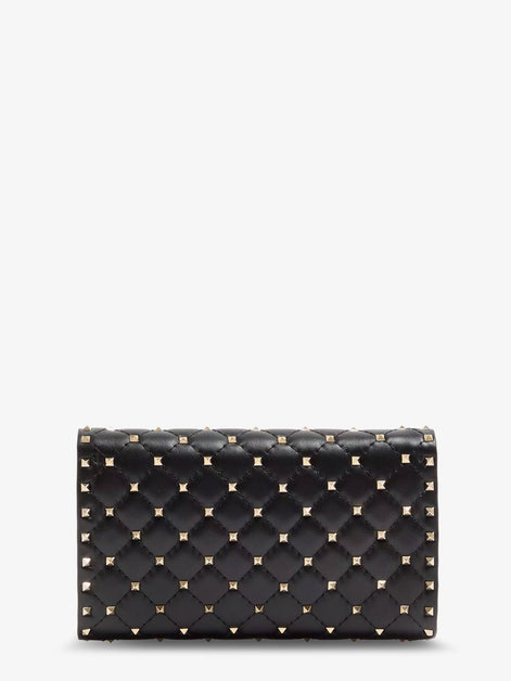 Rockstud Spike leather crossbody bag with iconic all-over studs