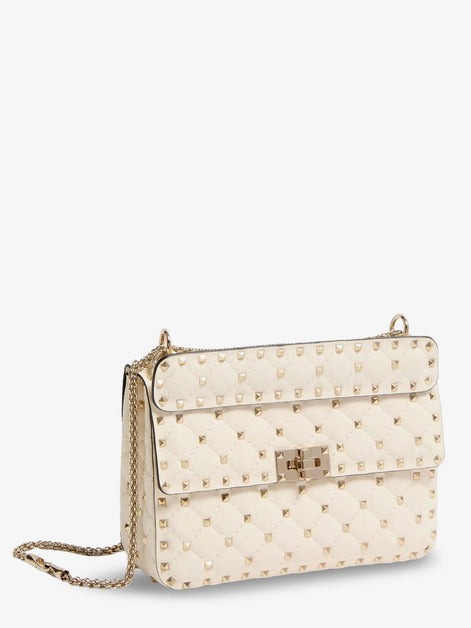 Rockstud Spike leather crossbody bag with iconic all-over studs