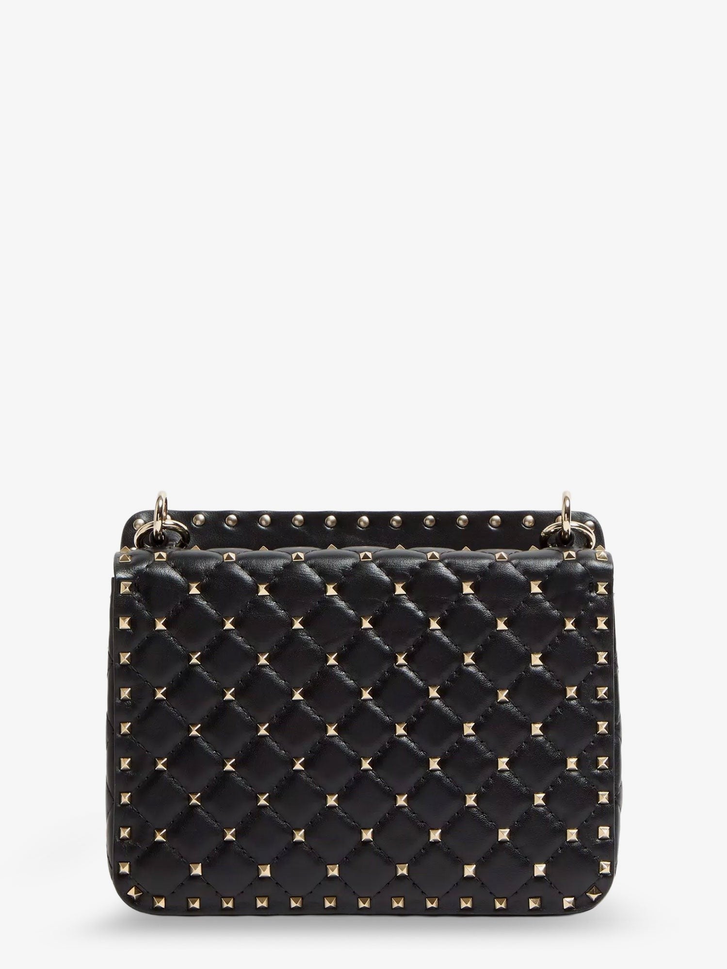 Rockstud Spike leather crossbody bag with iconic all-over studs