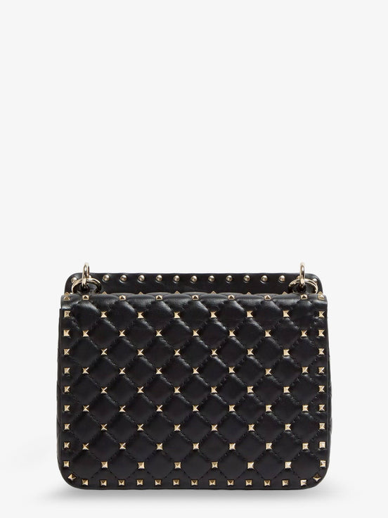 Rockstud Spike leather crossbody bag with iconic all-over studs