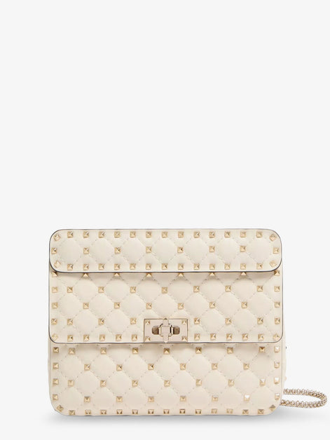Rockstud Spike leather crossbody bag with iconic all-over studs