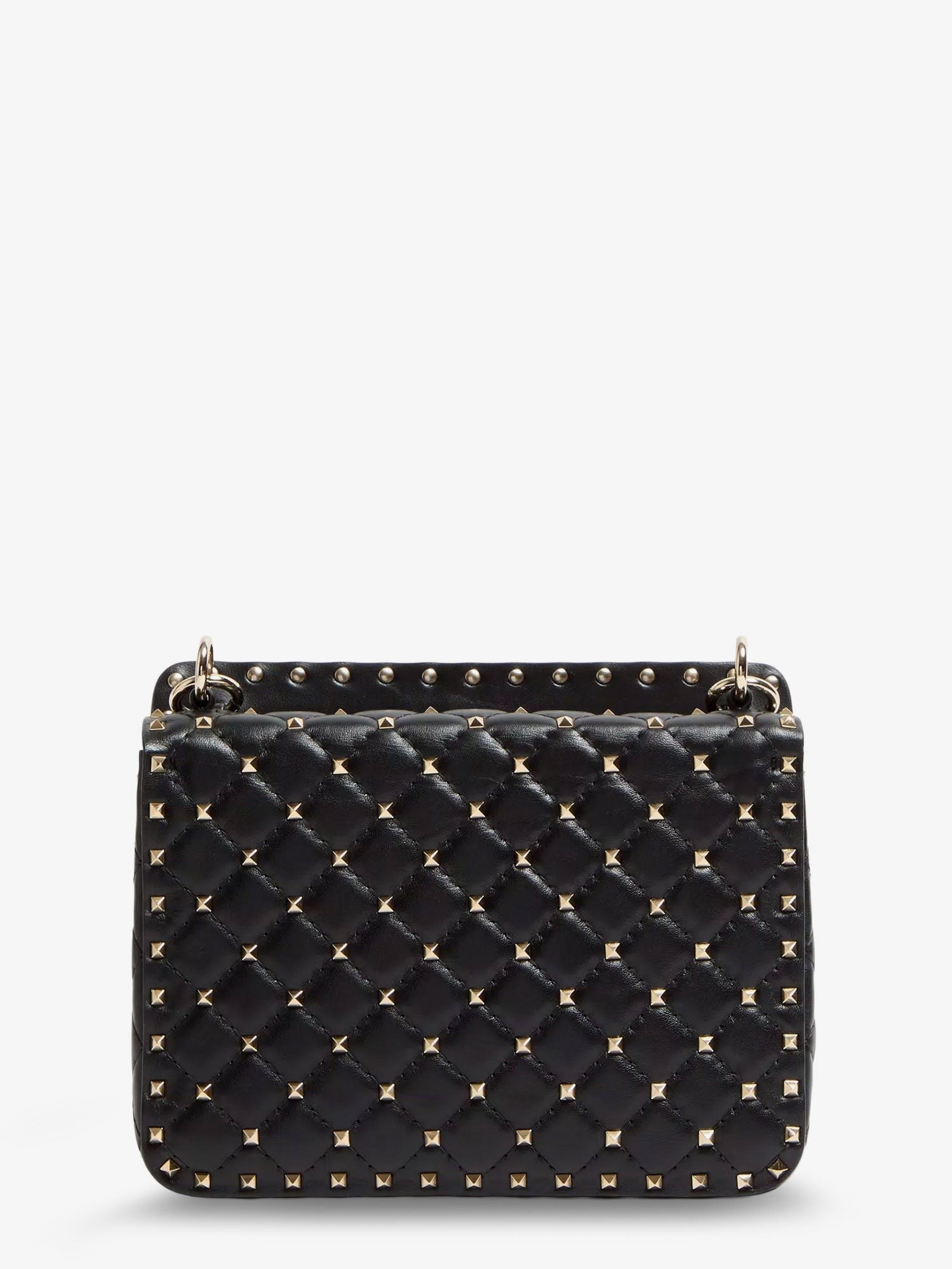 Rockstud Spike leather crossbody bag with iconic all-over studs