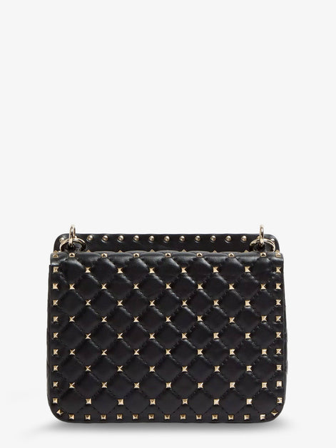 Rockstud Spike leather crossbody bag with iconic all-over studs
