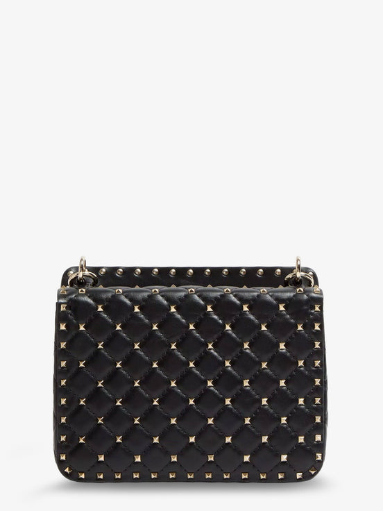 Rockstud Spike leather crossbody bag with iconic all-over studs
