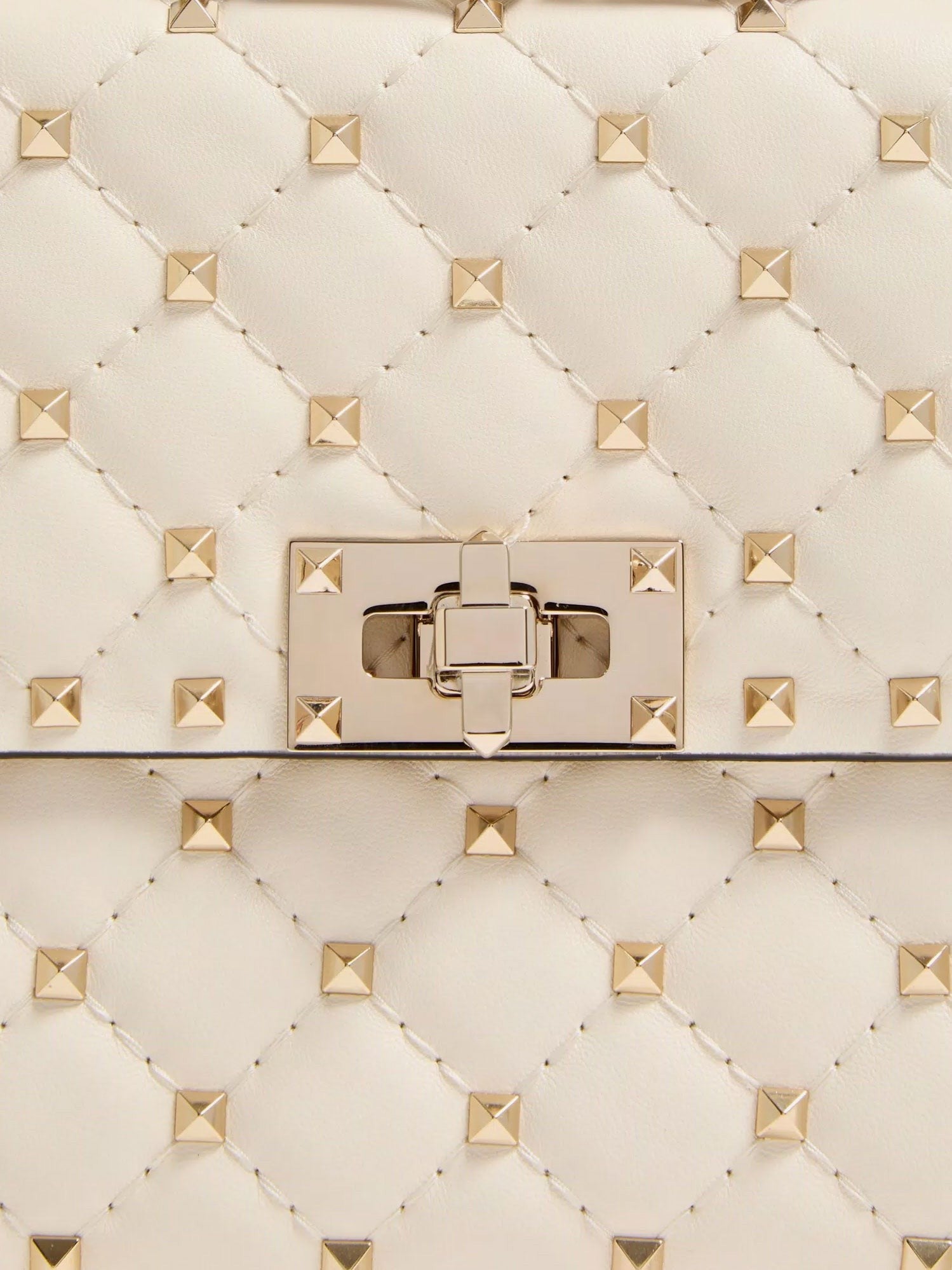 Rockstud Spike leather crossbody bag with iconic all-over studs
