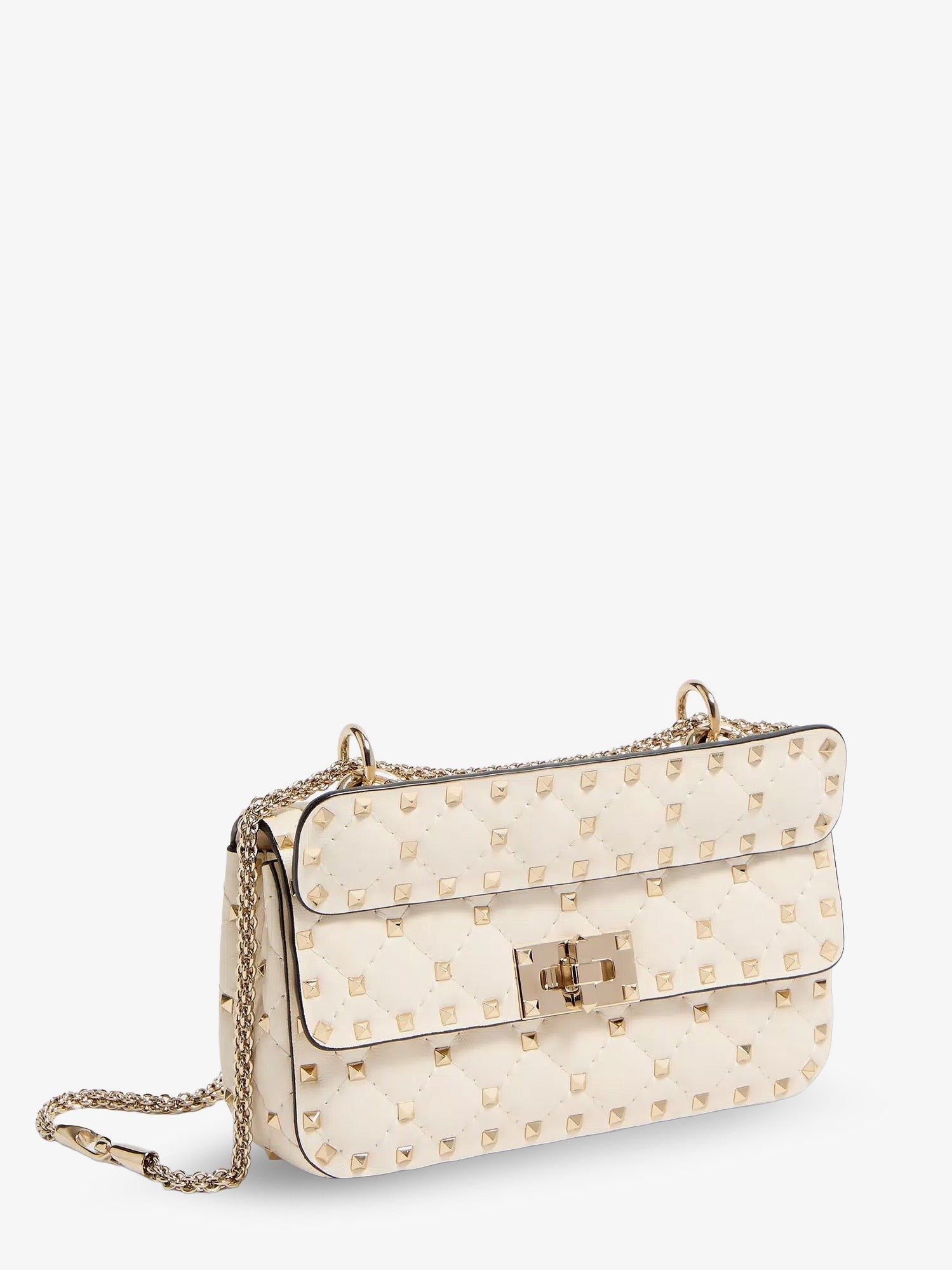 Valentino Garavani Rockstud Spike leather shoulder bag with iconic all-over studs