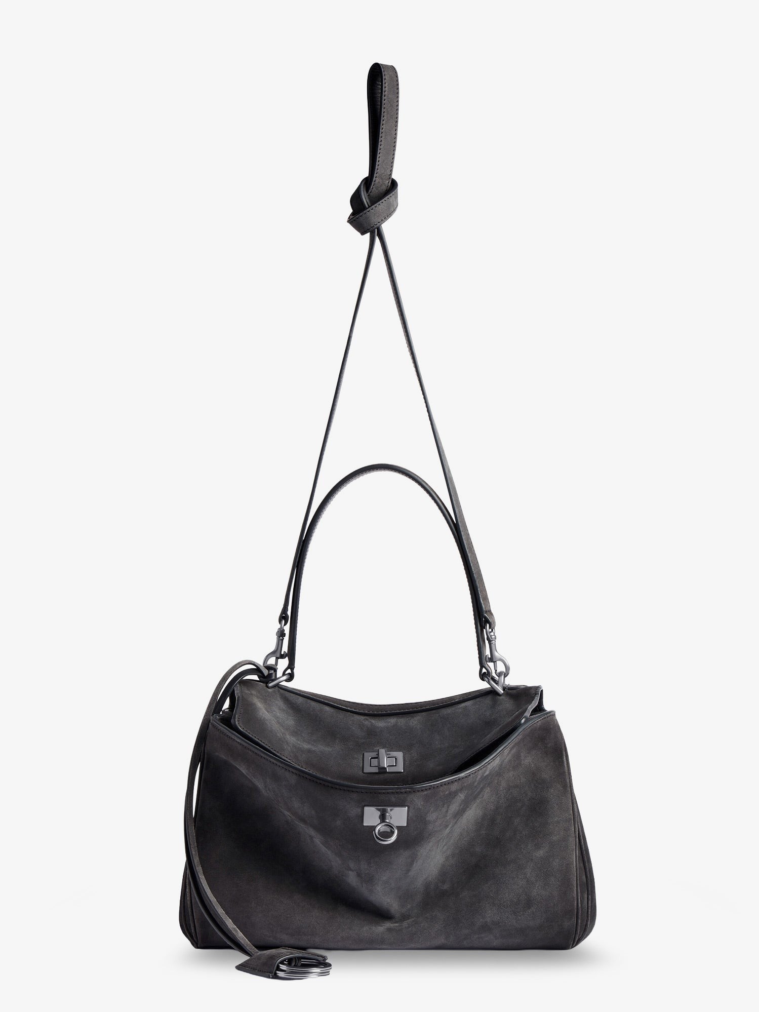 Rodeo S suede crossbody bag