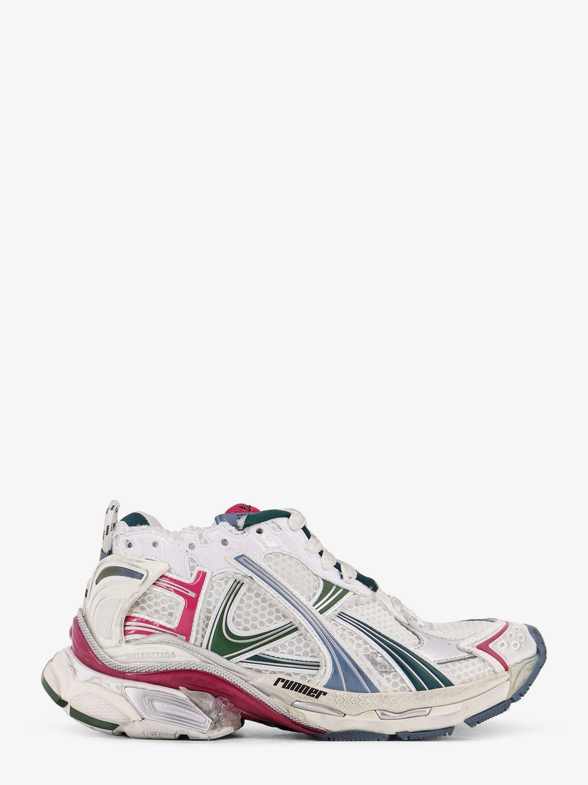 Runner low-top mesh sneakers