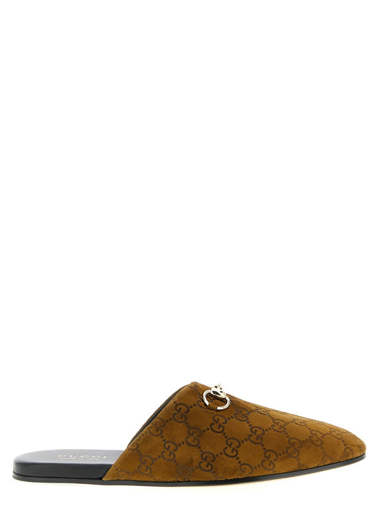 Sabot suede Horsebit
