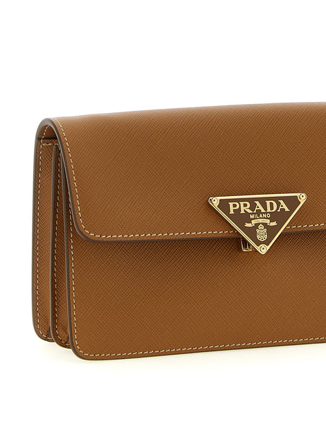 Saffiano mini crossbody bag