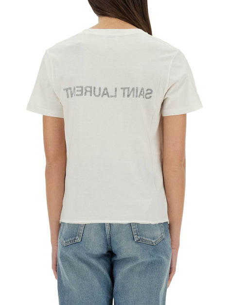 SAINT LAURENT REVERSE T-SHIRT