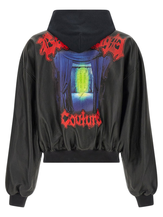 'Salon de Couture' bomber jacket