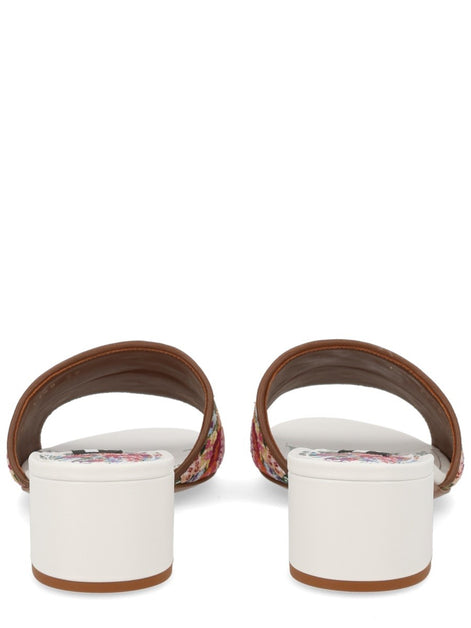 SANDAL WITH EMBROIDERY