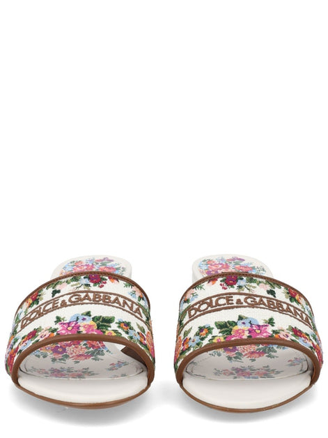 SANDAL WITH EMBROIDERY