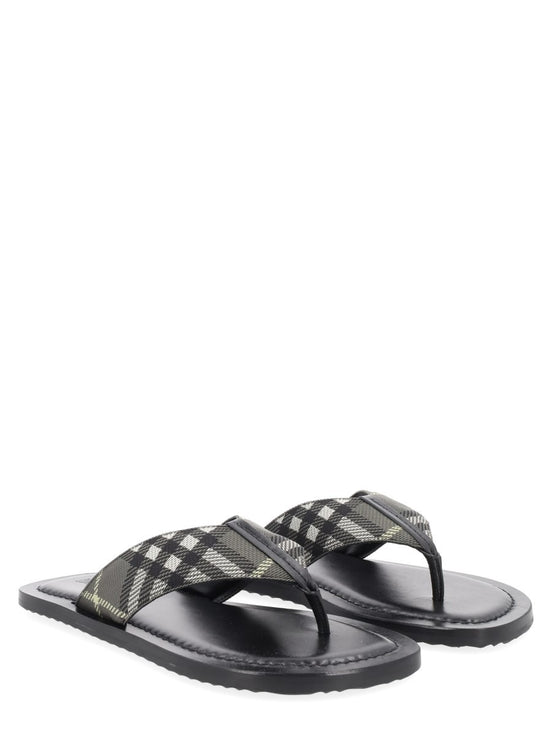 Burberry SANDALO "CHECK PAVILLON"