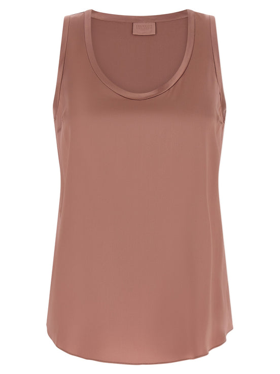 Satin top