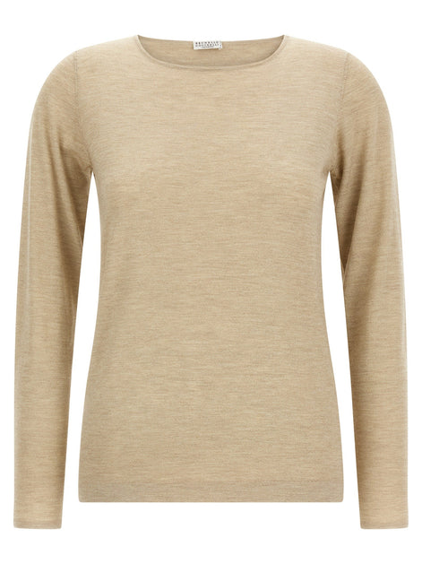 'Scollo A Barchetta In Lurex' sweater