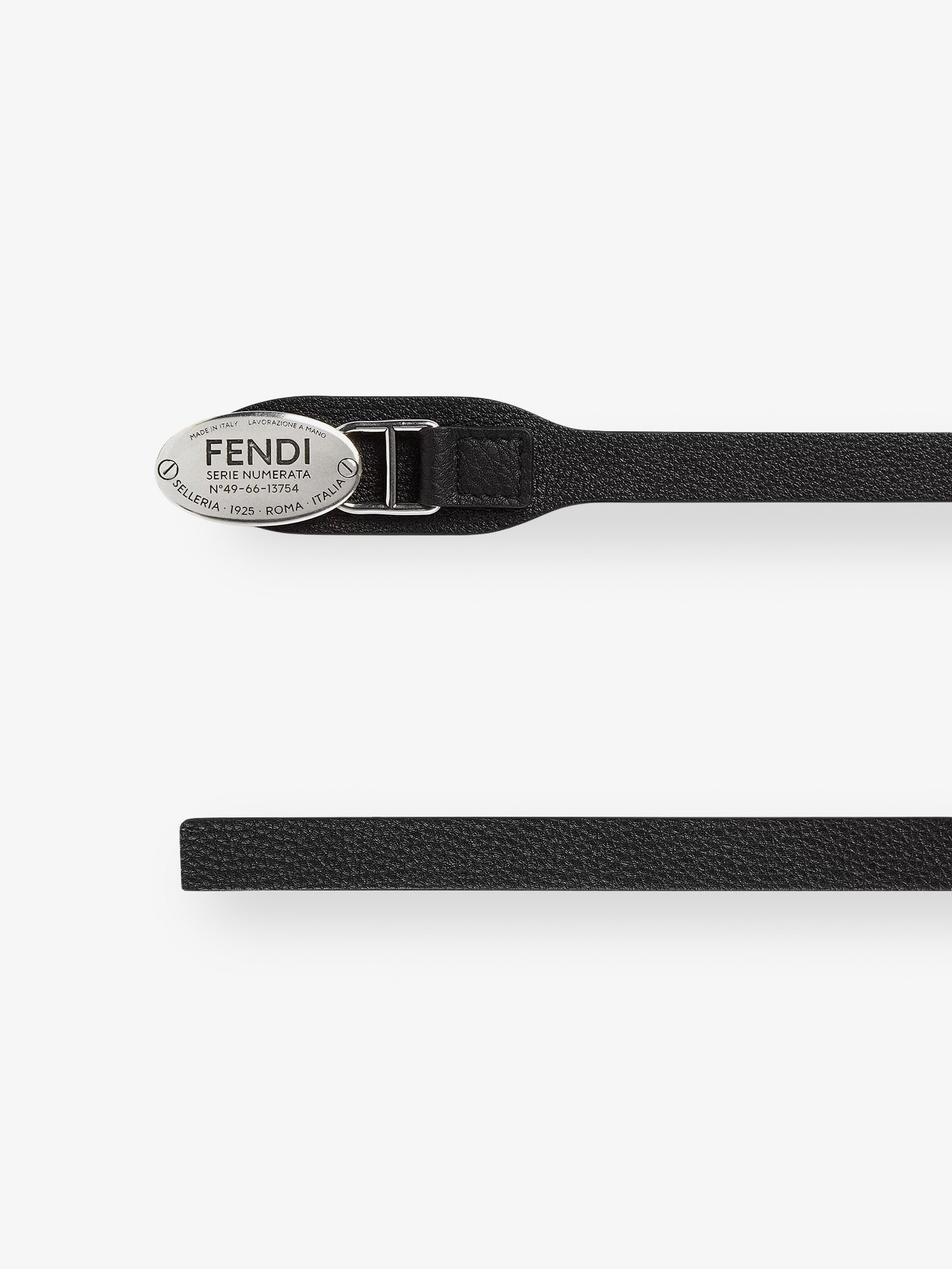 Fendi Selleria lather belt