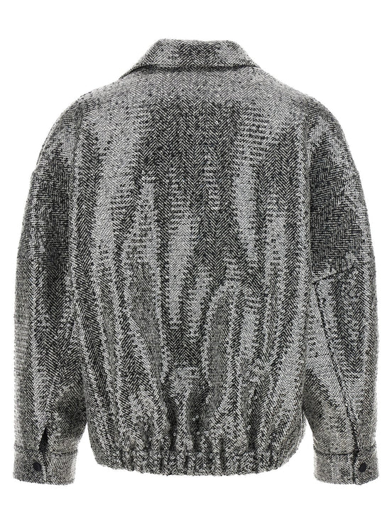 Pinko Sequin caban