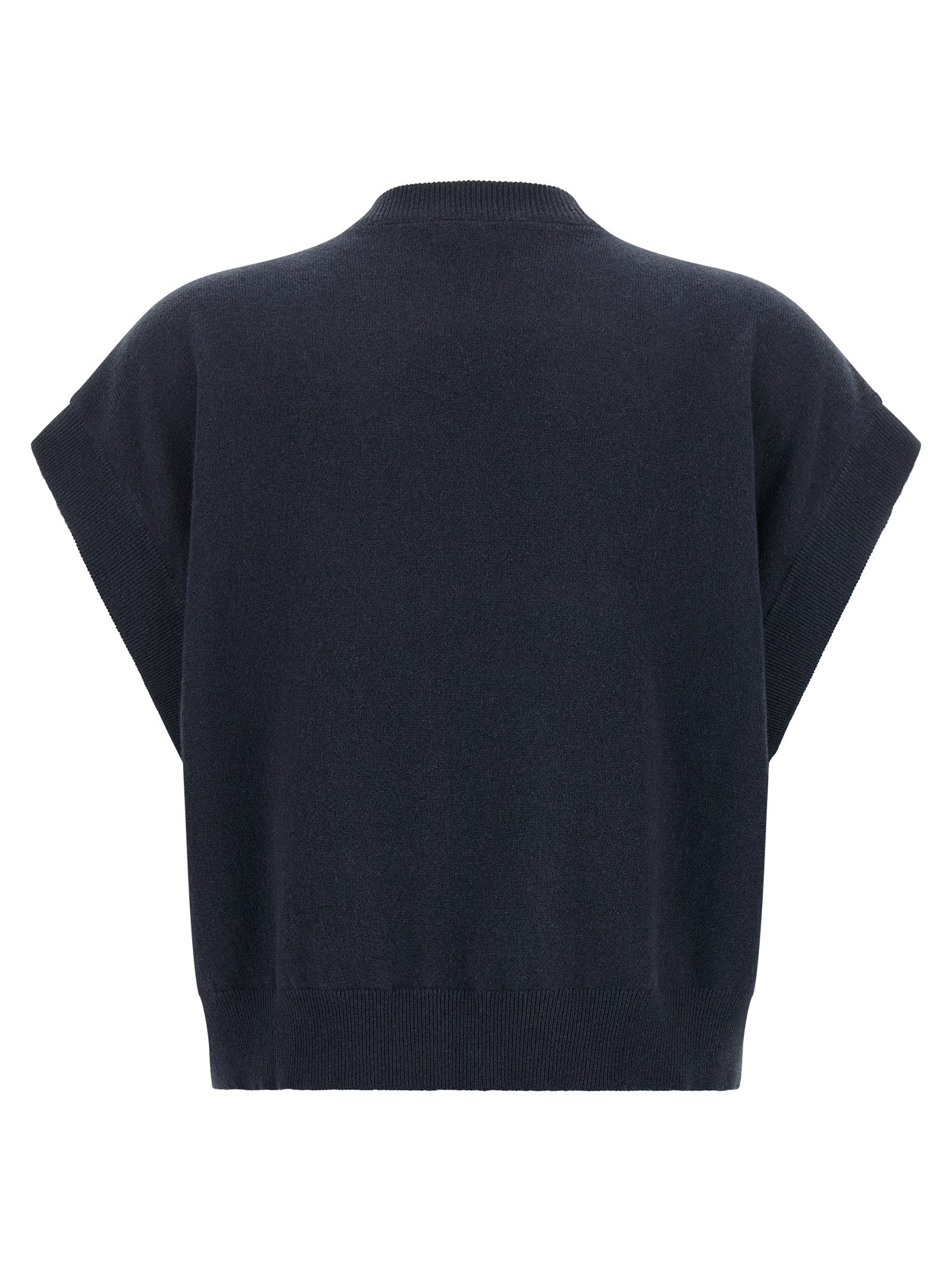 Sequin embroidered sweater