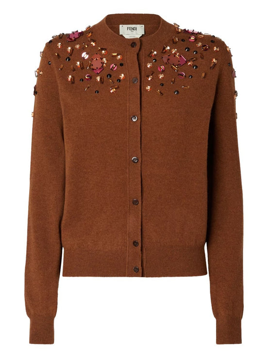 SEQUINED CARDIGAN