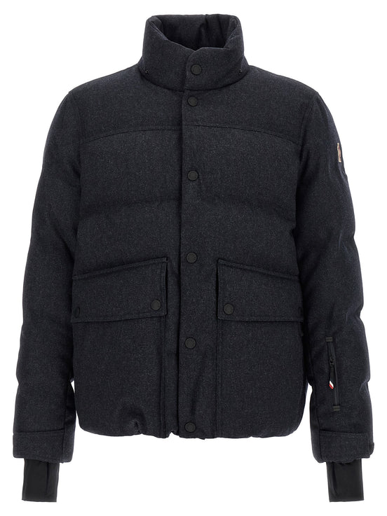 MONCLER GRENOBLE 'Servance' blue ski jacket