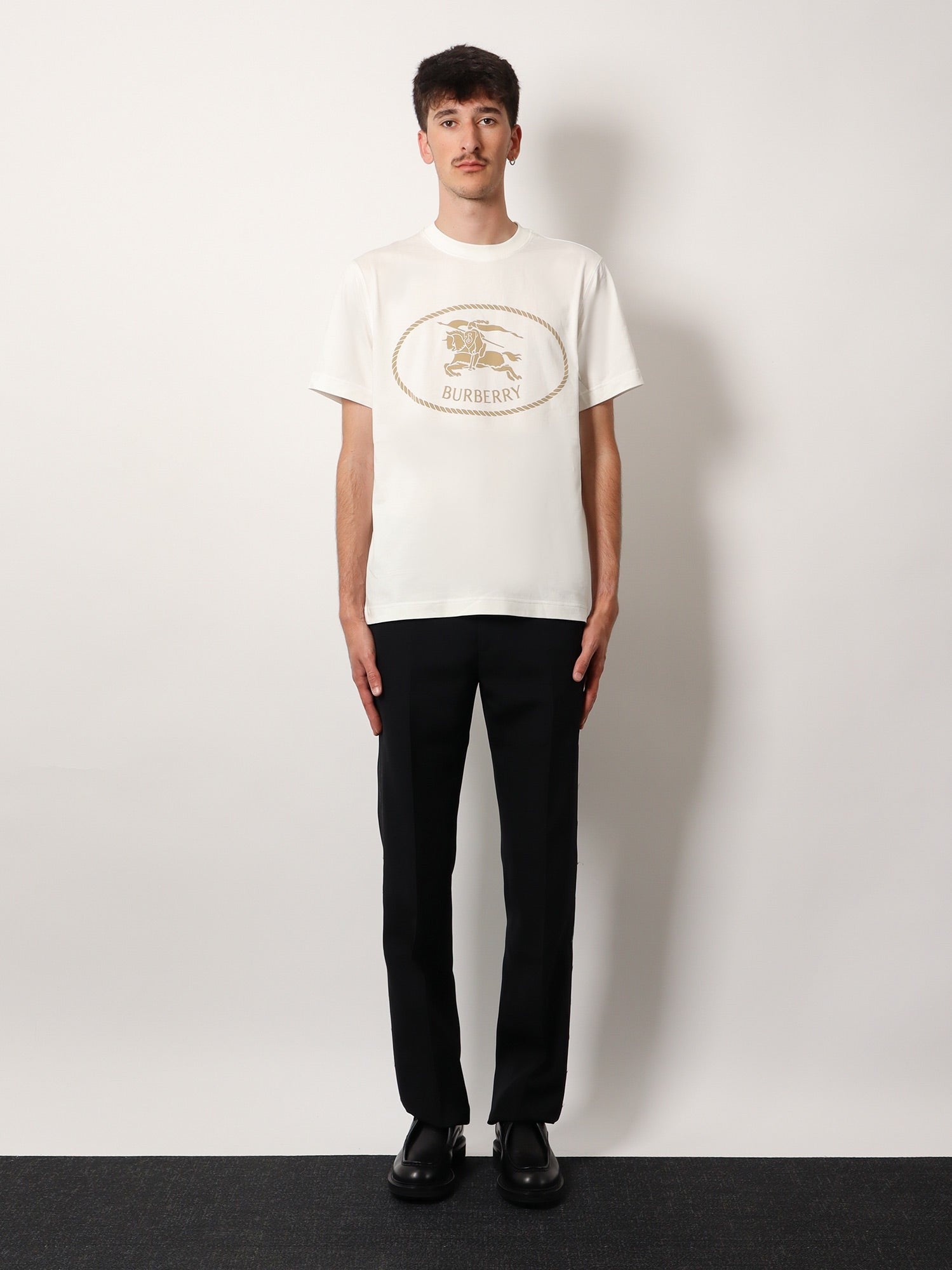 Burberry Seth organic cotton blend t-shirt