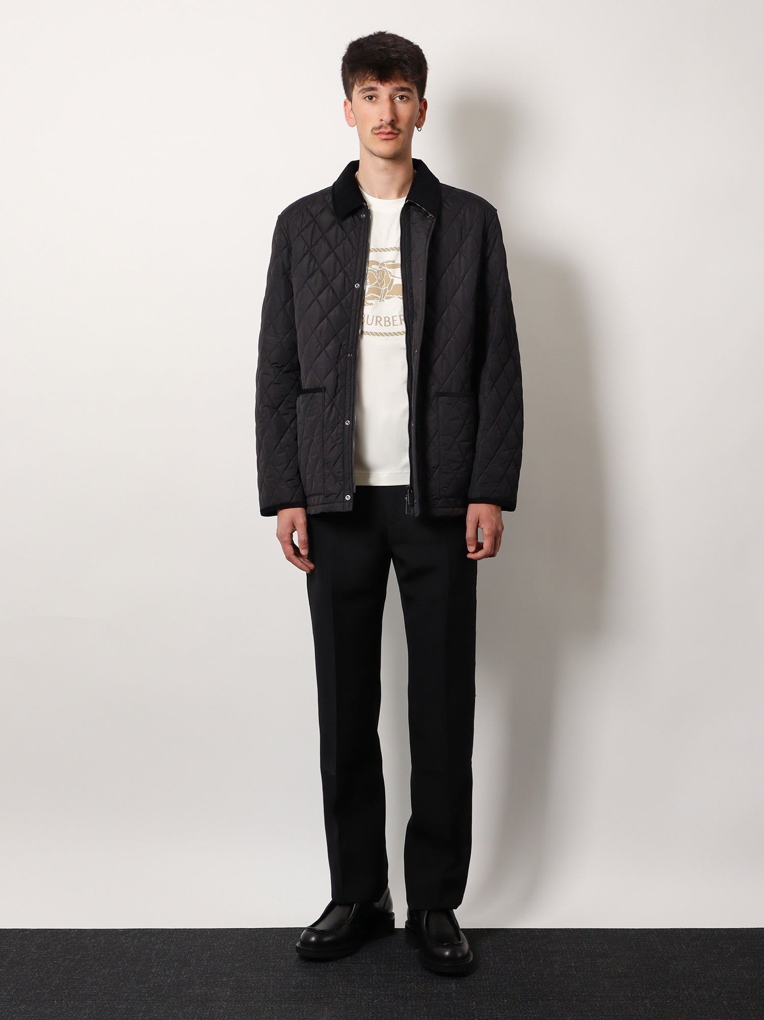 Burberry Seth organic cotton blend t-shirt