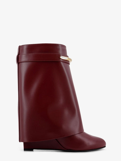 Shark leather boots