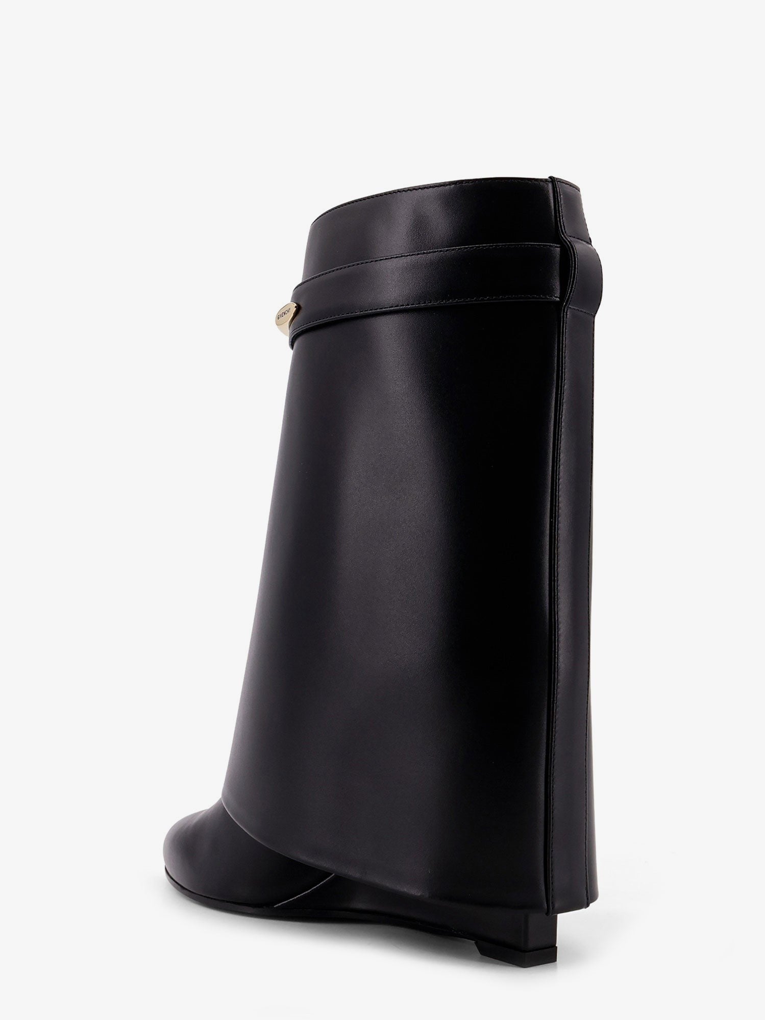 Shark leather boots