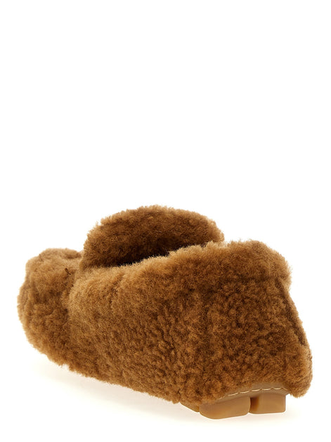 Shearling loafers