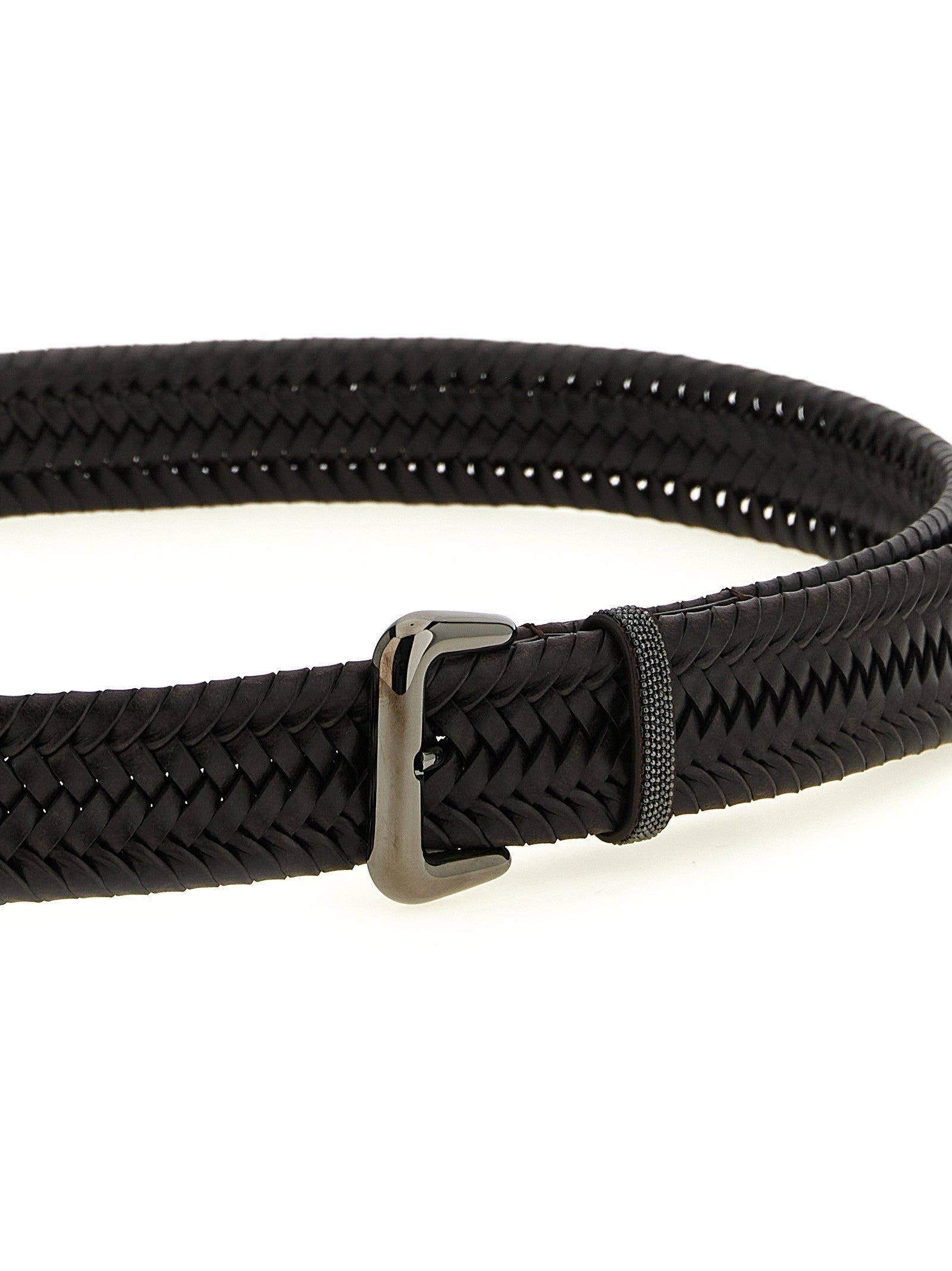 Brunello Cucinelli 'Shiny Loop' belt