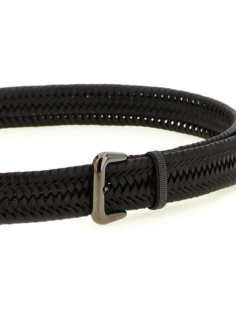 Brunello Cucinelli 'Shiny Loop' belt