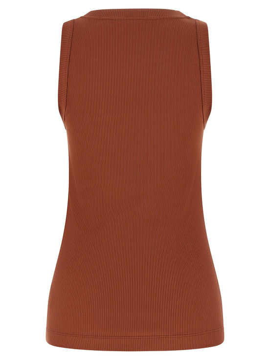 Brunello Cucinelli 'Shiny Trim' top