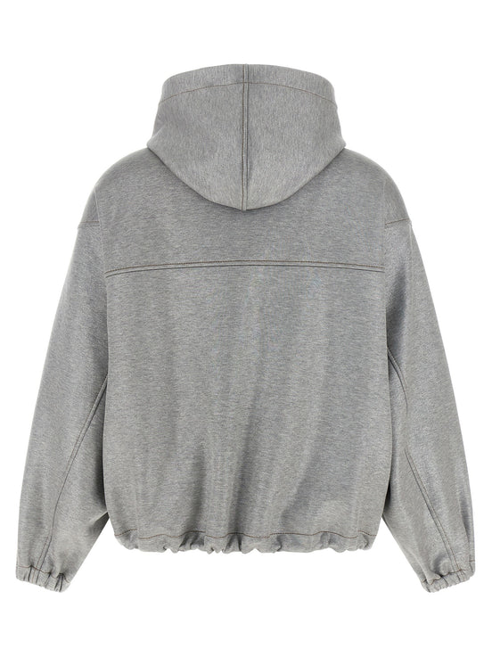 'Shiny Zipper Pull' bomber jacket