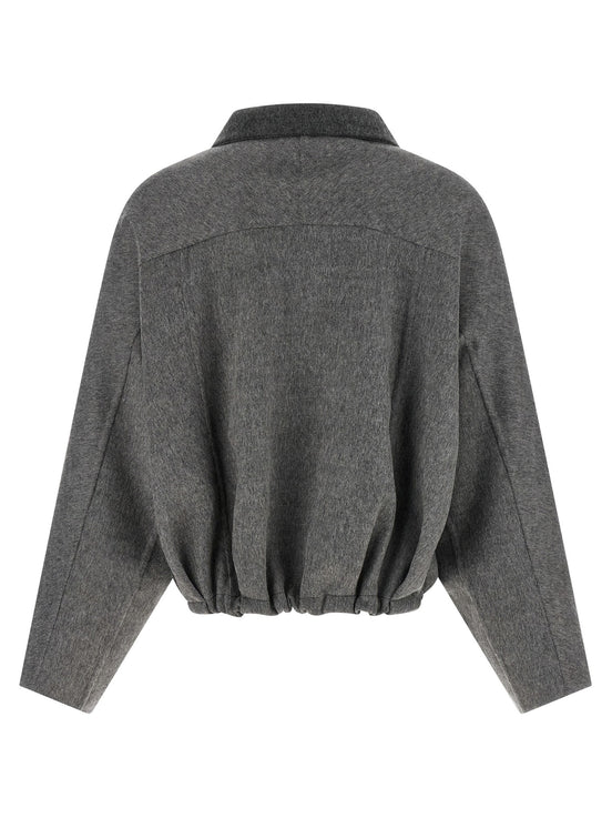 'Shiny Zipper Pull' jacket