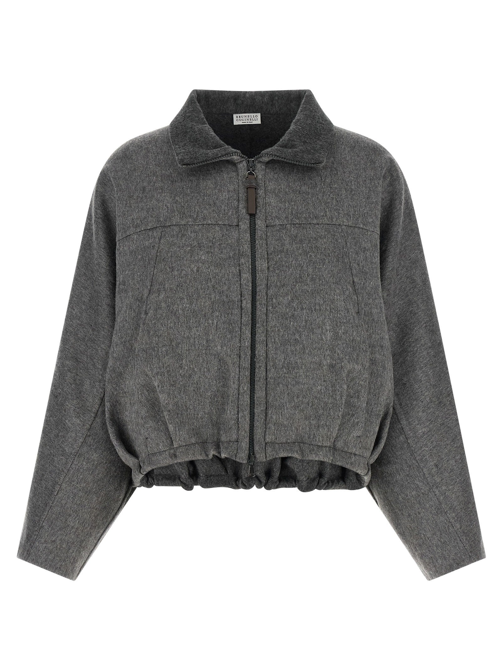'Shiny Zipper Pull' jacket