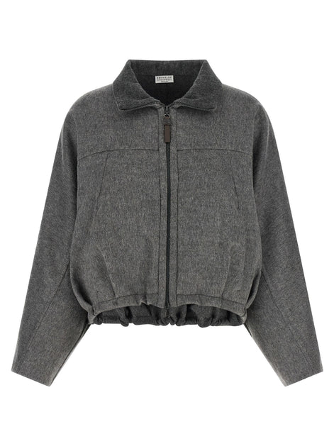 'Shiny Zipper Pull' jacket